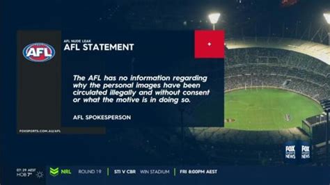 explicit images of afl players|AFL rocked by nude photo scandal with pics of more。